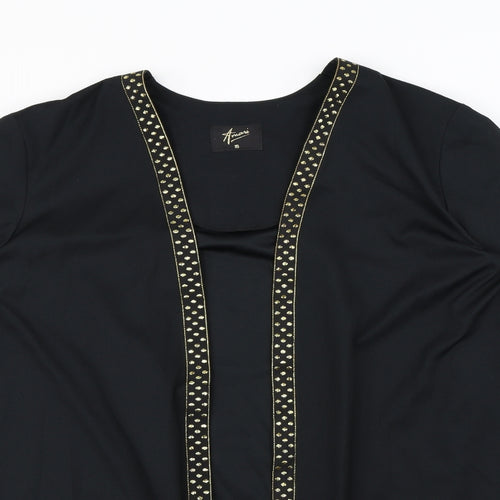 Amari Womens Black   Jacket  Size 16