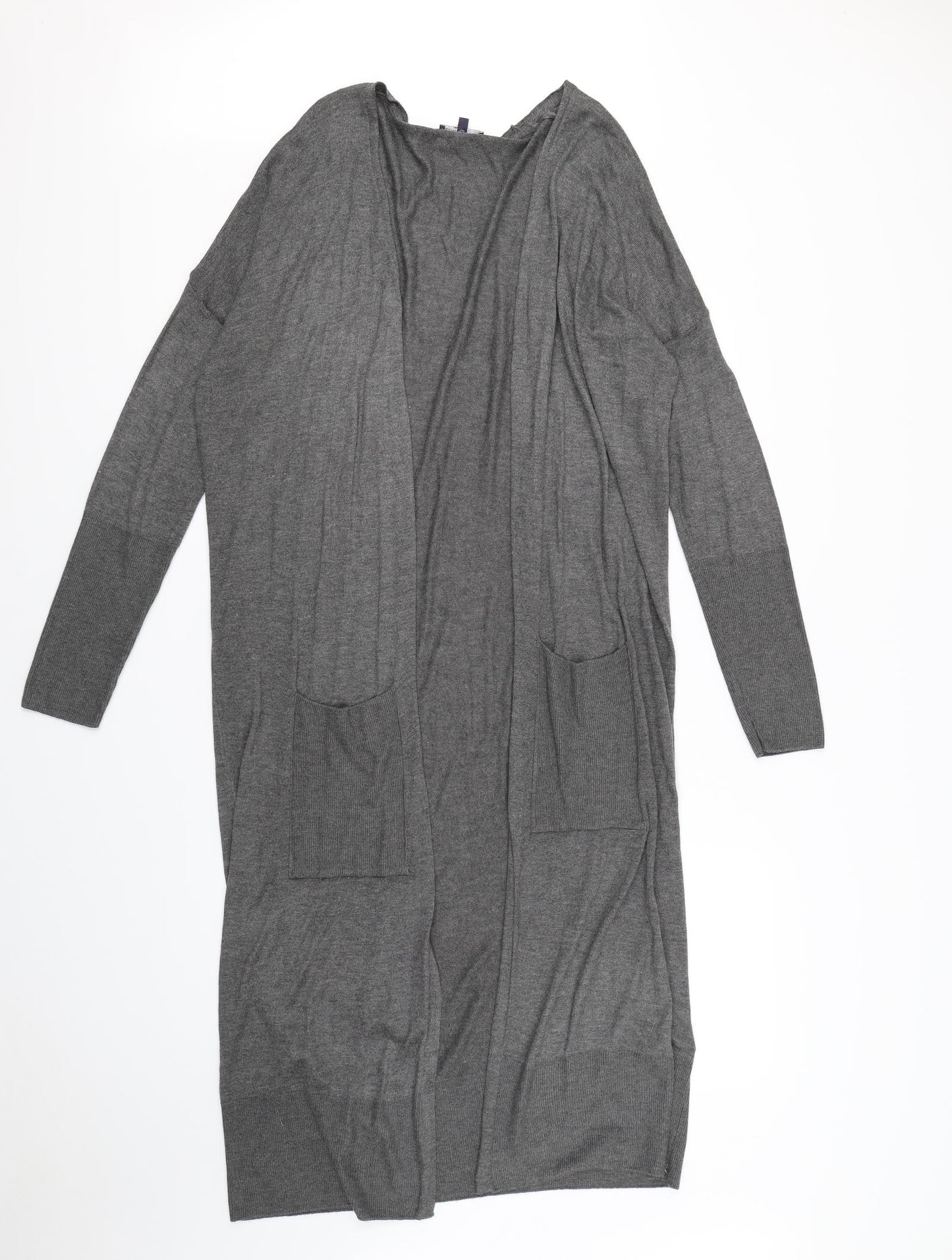Limited Edition Womens Grey   Cardigan Jumper Size 12