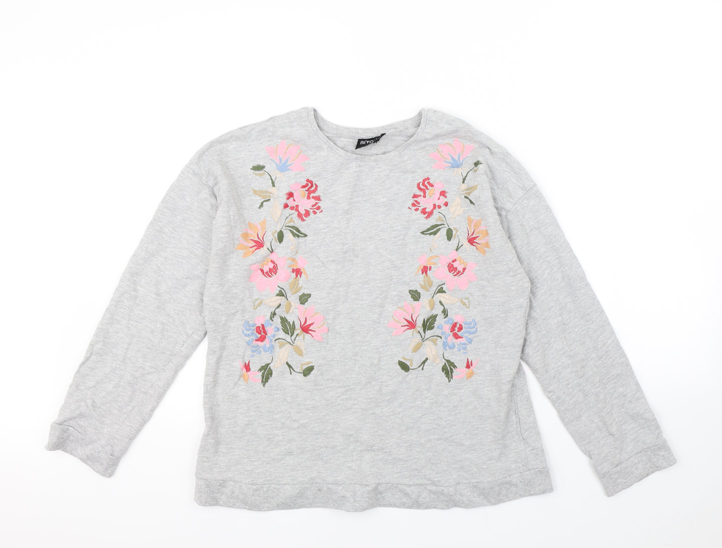 BeYou Womens Grey   Pullover Jumper Size 12