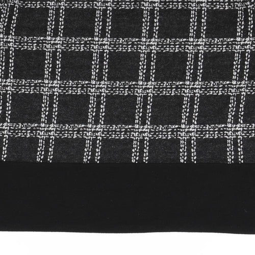 TU Womens Black Check  Pullover Jumper Size 10