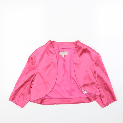 Adress Womens Pink   Jacket  Size 14
