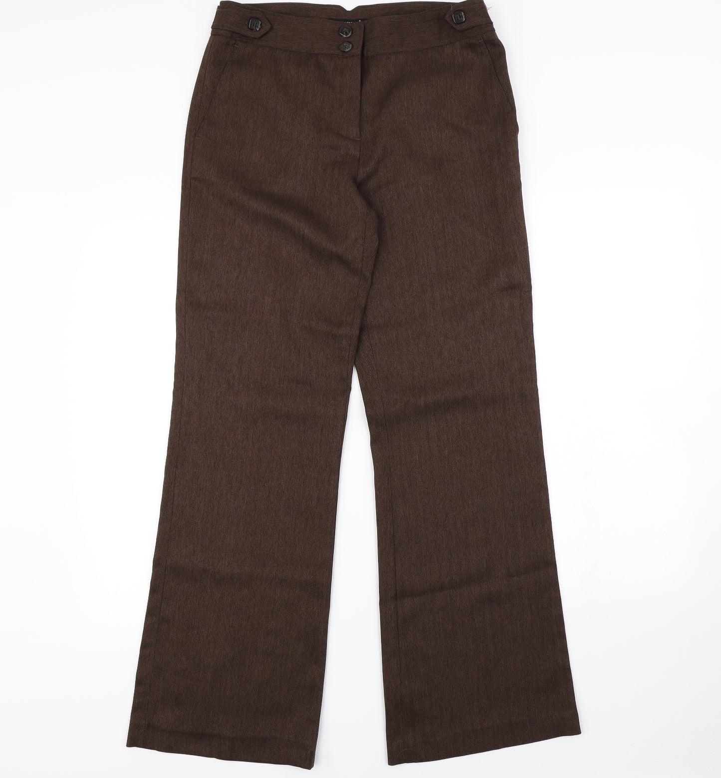Atmosphere Womens Brown   Trousers  Size 10 L30 in