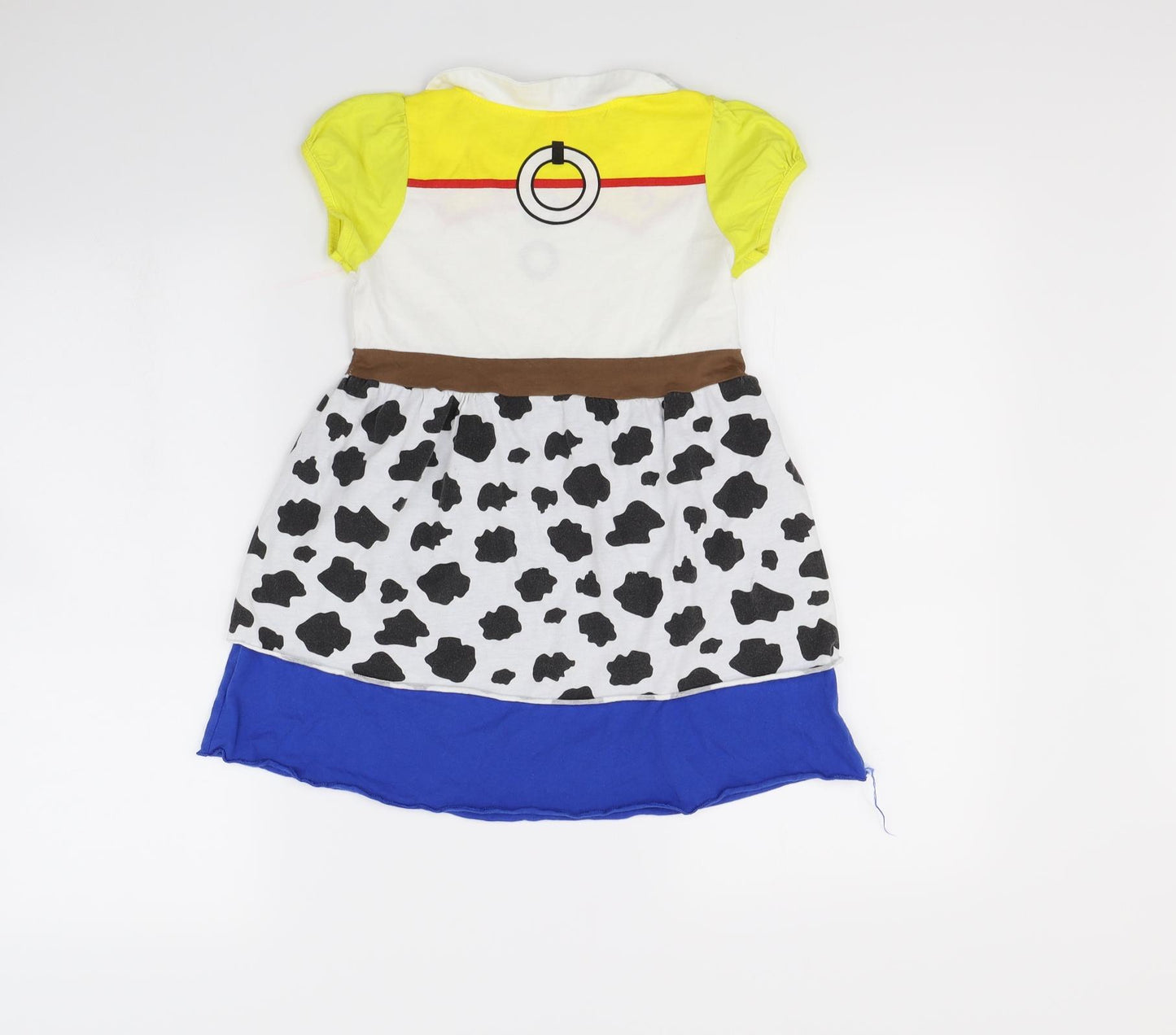 Preworn Girls Multicoloured Animal Print  Fit & Flare  Size 9 Years  - Toy Story