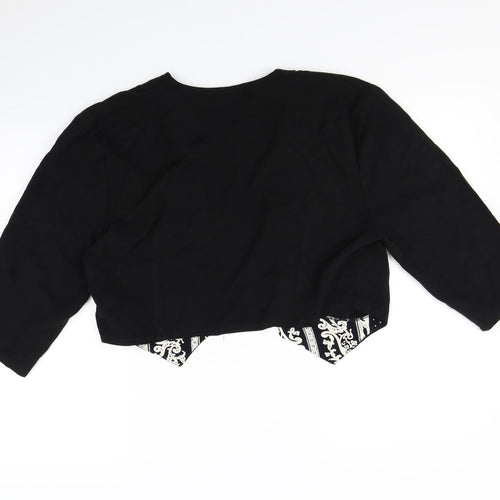 Preworn Womens Black   Jacket  Size 14