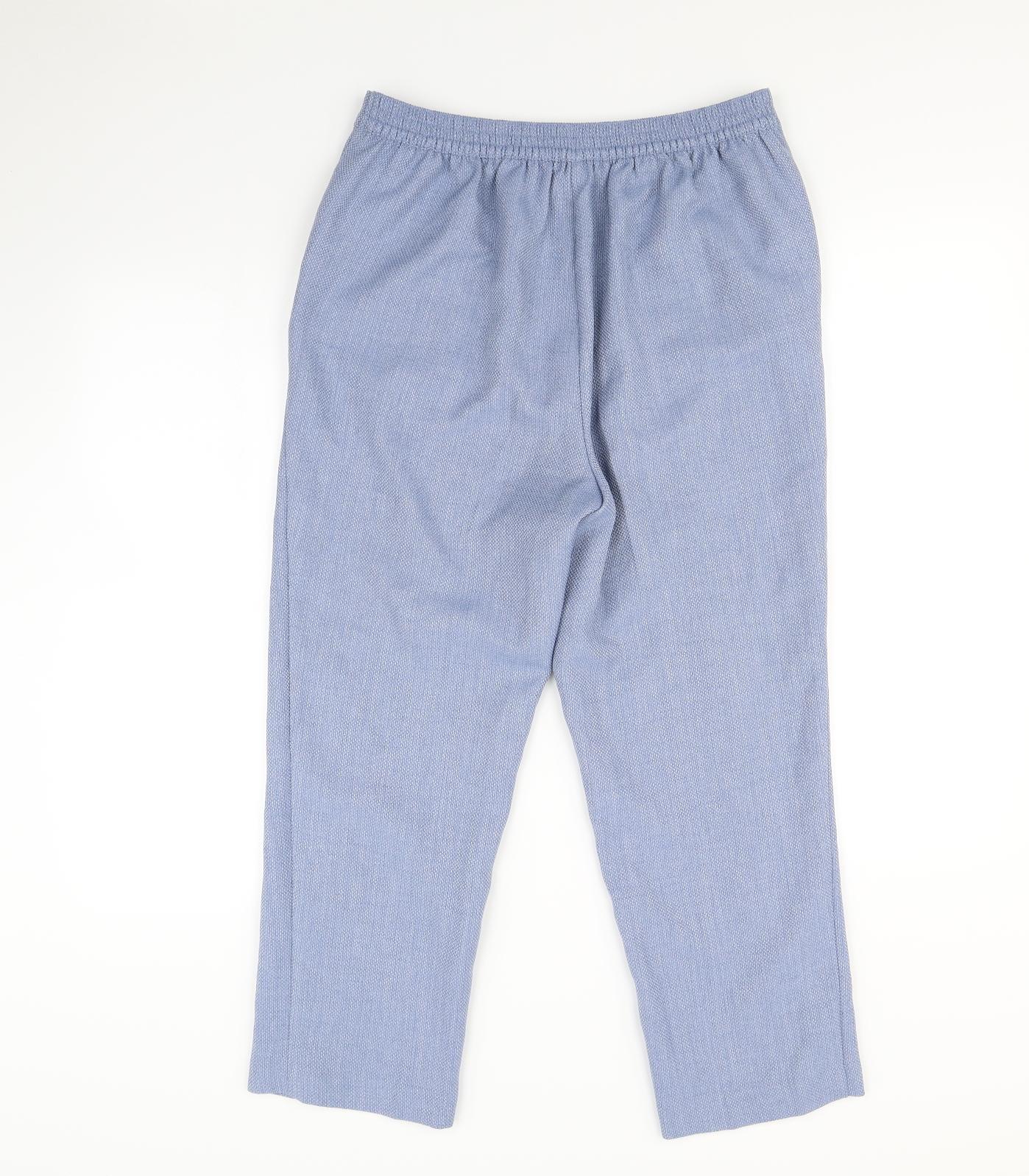 HONOUR MILLBURN Womens Blue   Trousers  Size 12 L29 in