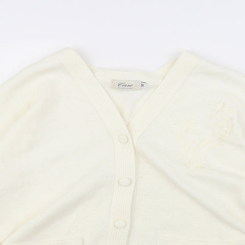 CARE Womens Ivory   Cape Jumper Size M
