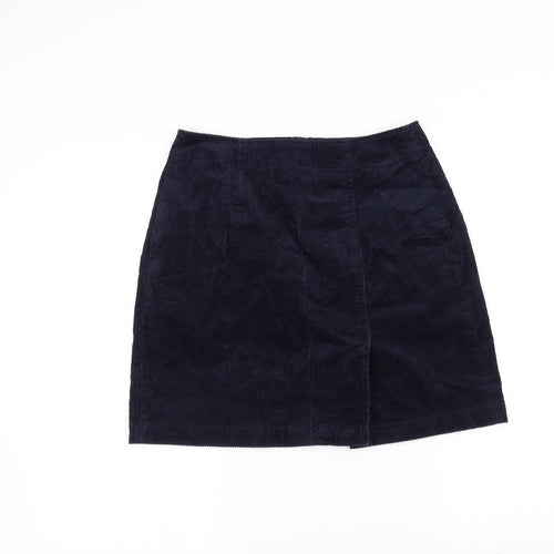 uni Womens Blue   A-Line Skirt Size 29 in