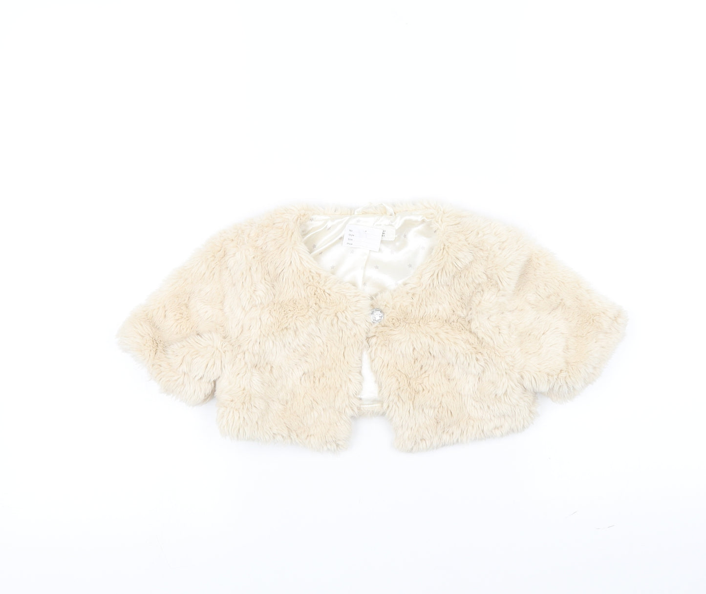 H&M Girls White   Jacket  Size 5-6 Years