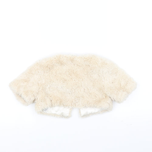 H&M Girls White   Jacket  Size 5-6 Years