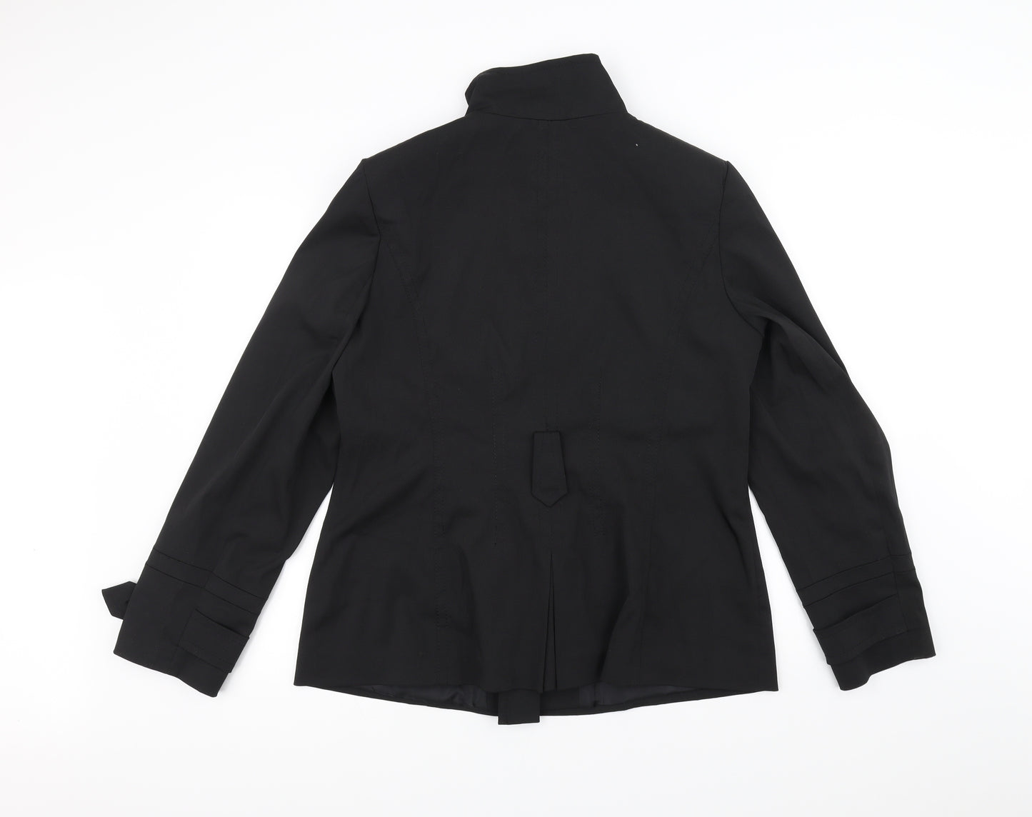 Dorothy Perkins Womens Black   Pea Coat Coat Size 16