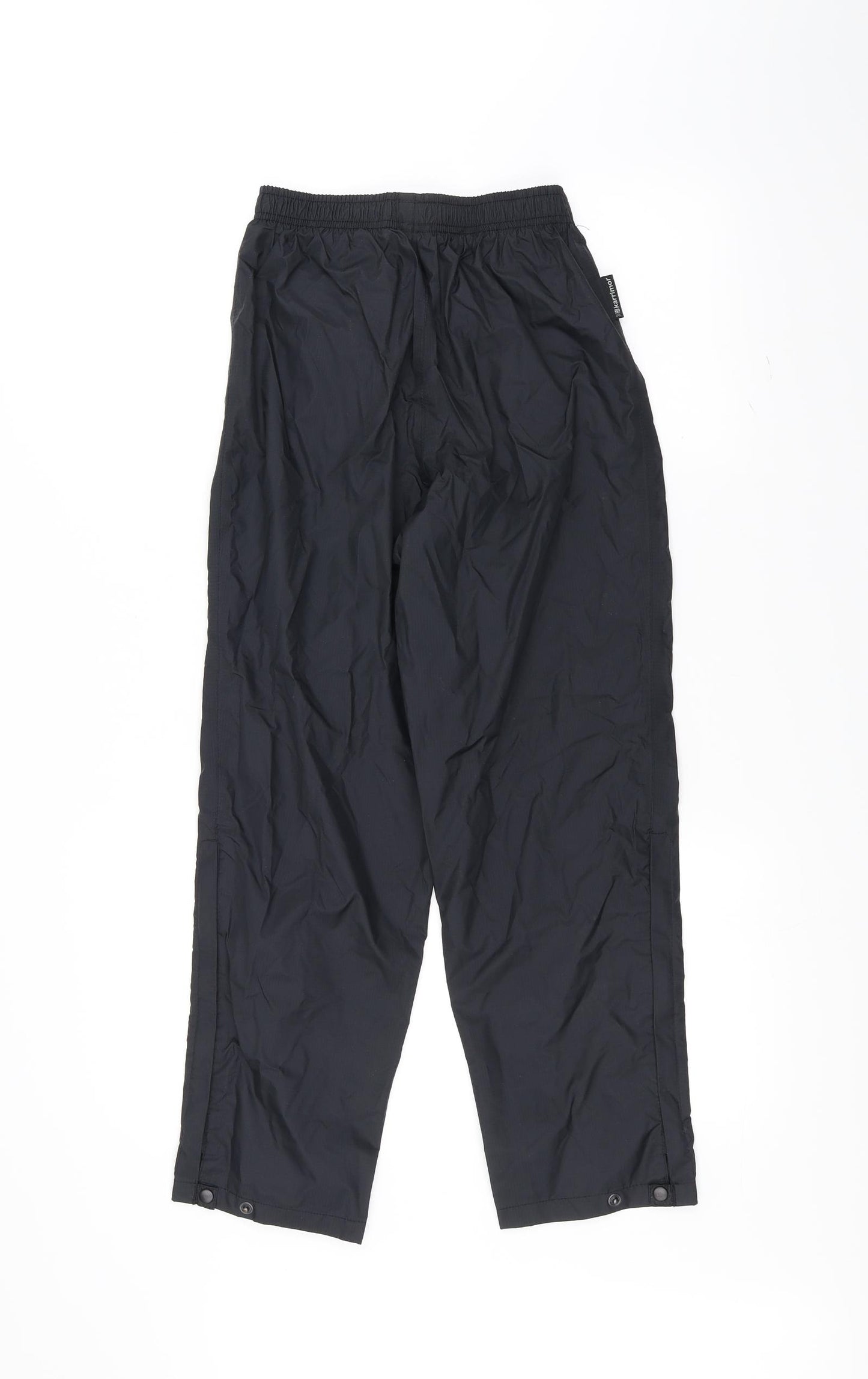 Karrimor Boys Black   Rain Trousers Trousers Size 9-10 Years
