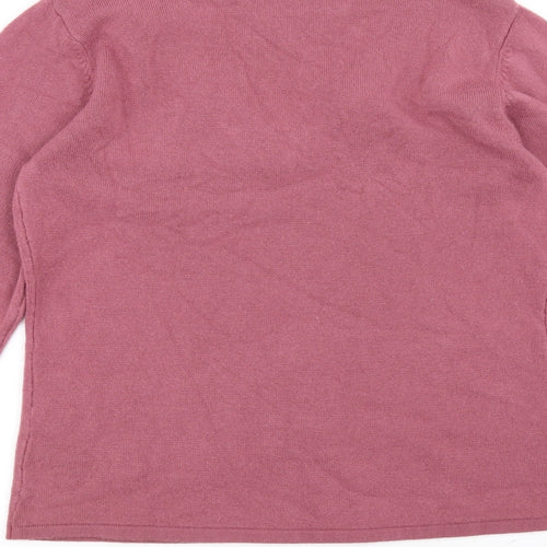 Joanna Hope Womens Pink   Pullover Jumper Size 12