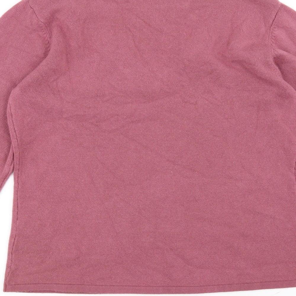 Joanna Hope Womens Pink   Pullover Jumper Size 12