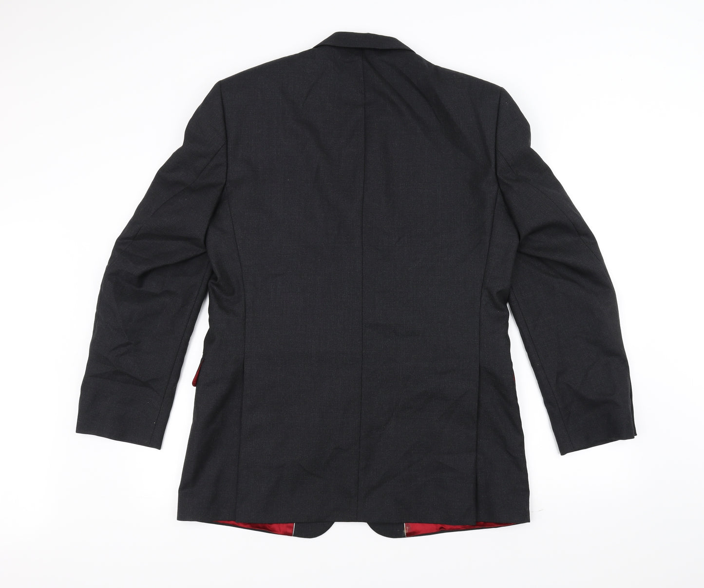 Preworn Mens Black   Jacket Suit Jacket Size 40