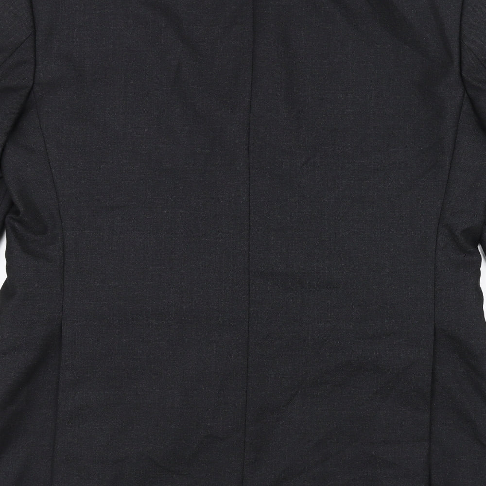Preworn Mens Black   Jacket Suit Jacket Size 40