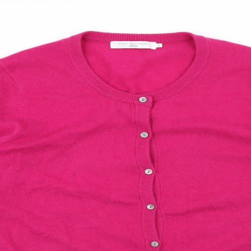 John Lewis Womens Pink   Cardigan Jumper Size 18