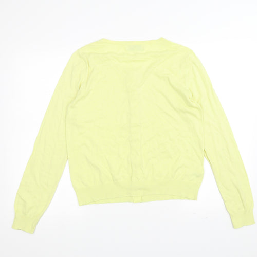 NEXT Womens Yellow   Cardigan Jumper Size 12