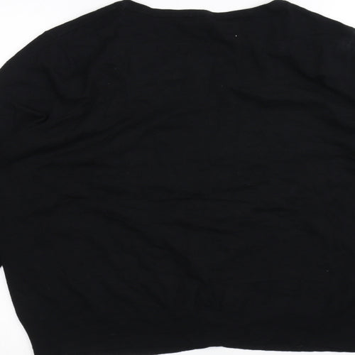 George Womens Black   Cardigan Jumper Size 18