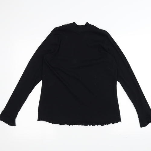 Marks and Spencer Womens Black   Basic T-Shirt Size 18
