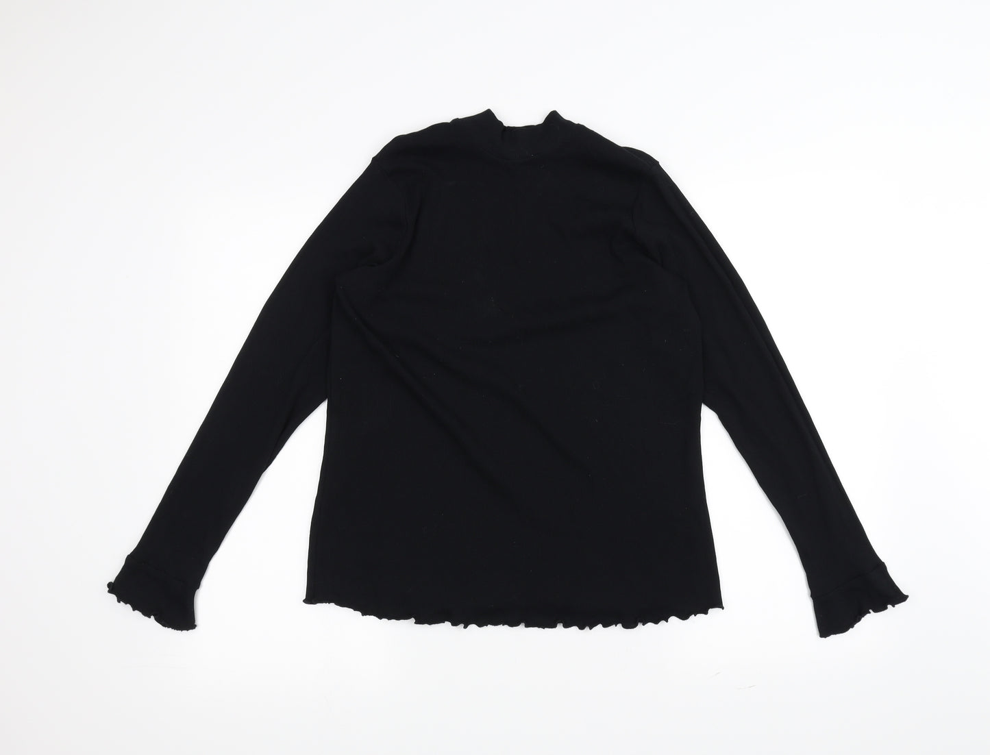 Marks and Spencer Womens Black   Basic T-Shirt Size 18