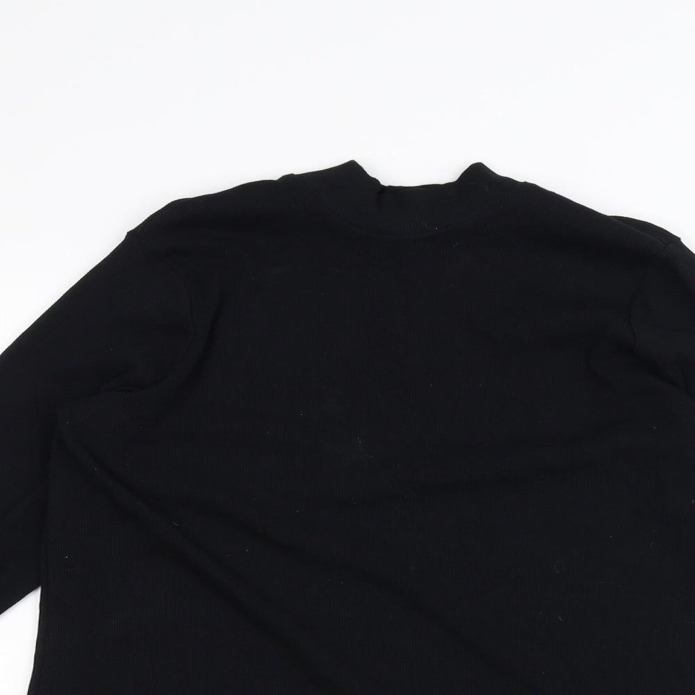 Marks and Spencer Womens Black   Basic T-Shirt Size 18