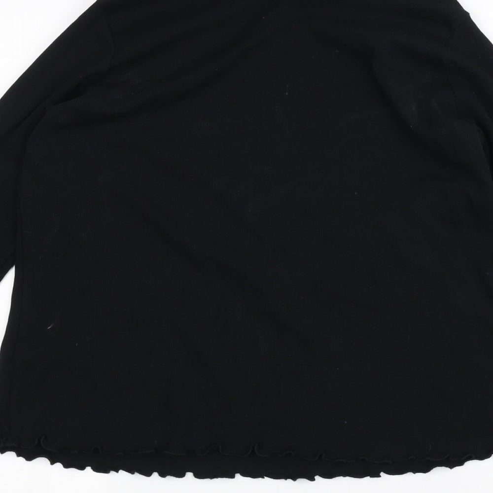 Marks and Spencer Womens Black   Basic T-Shirt Size 18