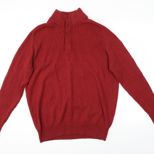 Glenmur Mens Red   Pullover Jumper