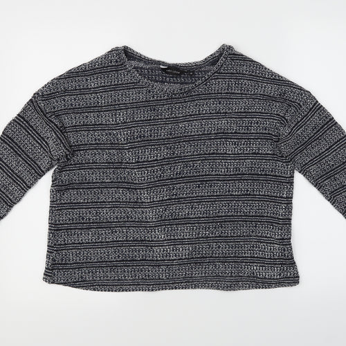 New Look Womens Multicoloured Striped  Pullover Jumper Size 12
