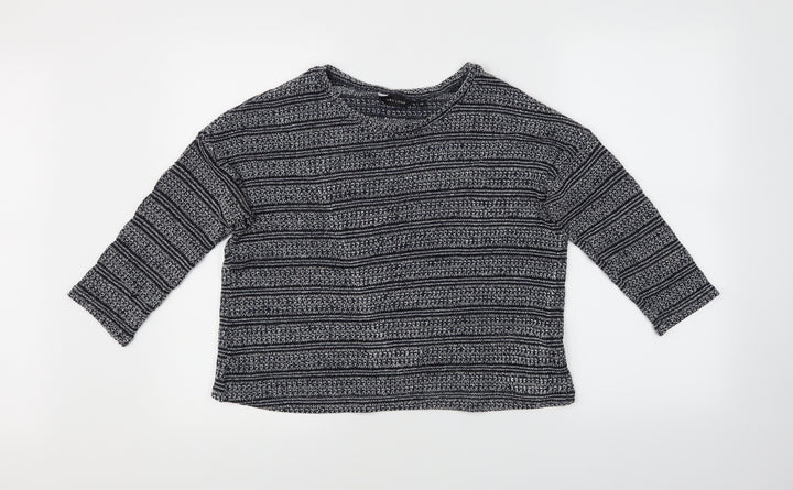 New Look Womens Multicoloured Striped  Pullover Jumper Size 12