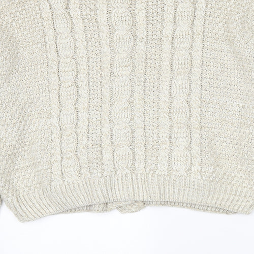 Papaya Womens Beige   Cardigan Jumper Size 16