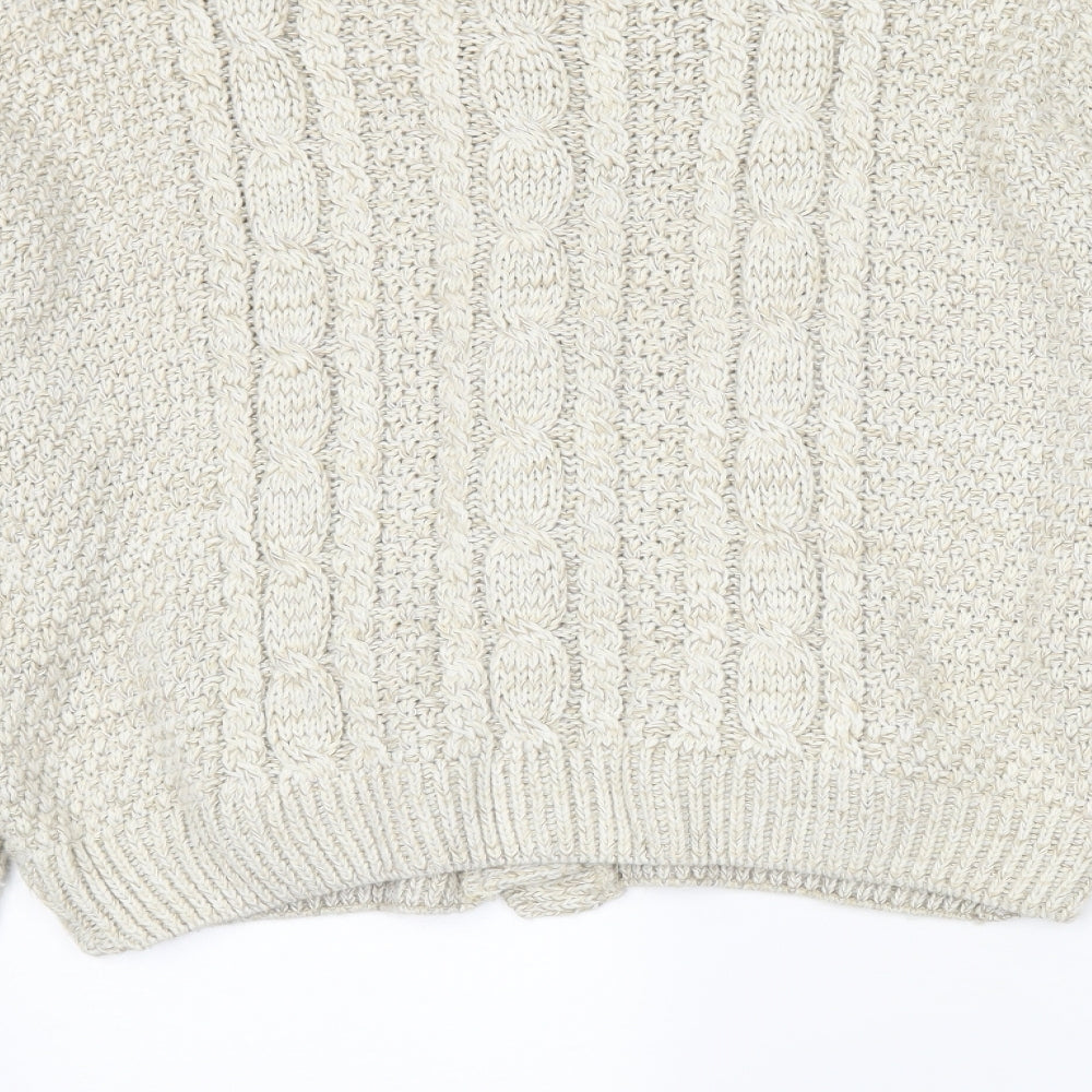 Papaya Womens Beige   Cardigan Jumper Size 16
