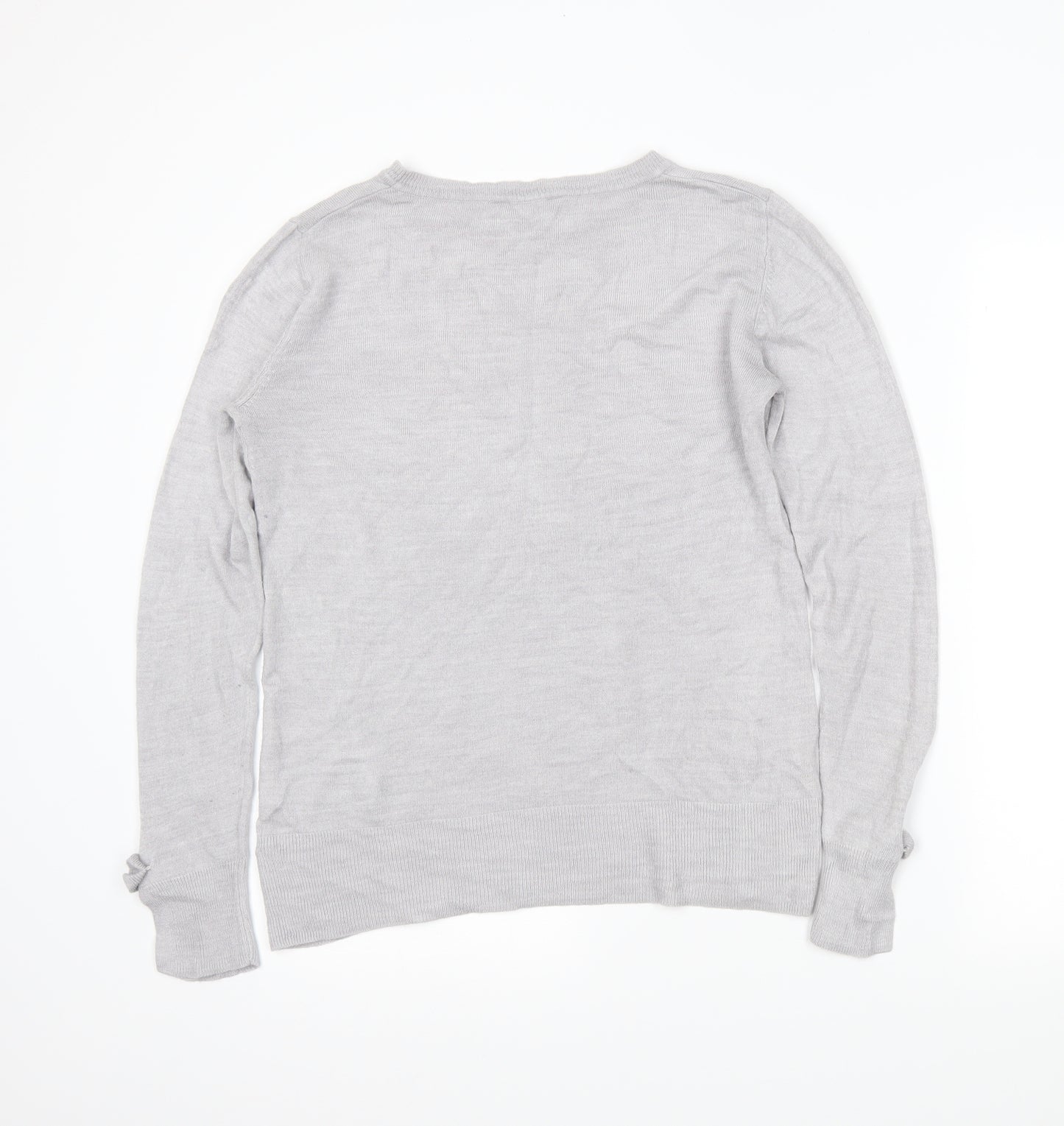 Dorothy Perkins Womens Grey   Tunic Jumper Size 12