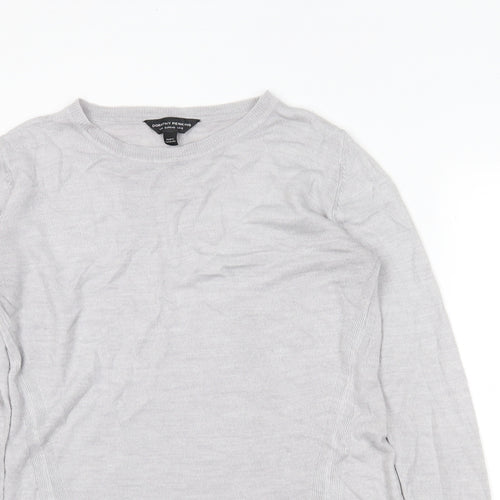 Dorothy Perkins Womens Grey   Tunic Jumper Size 12