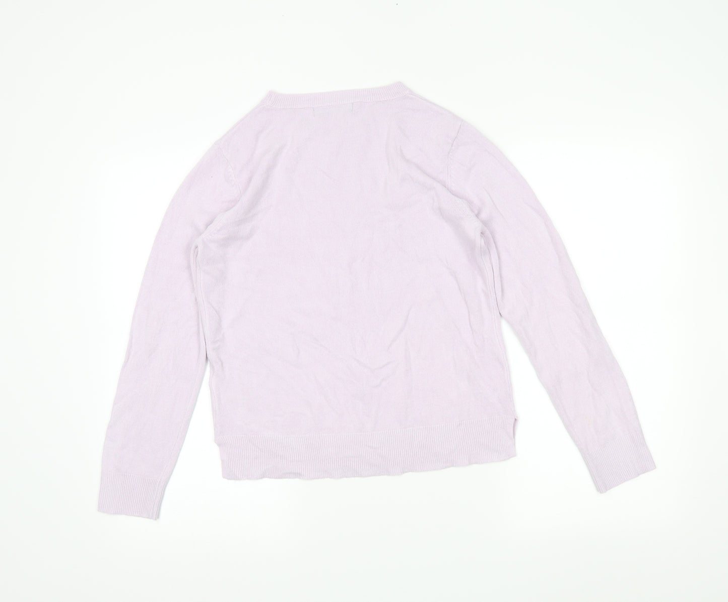 M&S Womens Purple   Tunic Jumper Size 10
