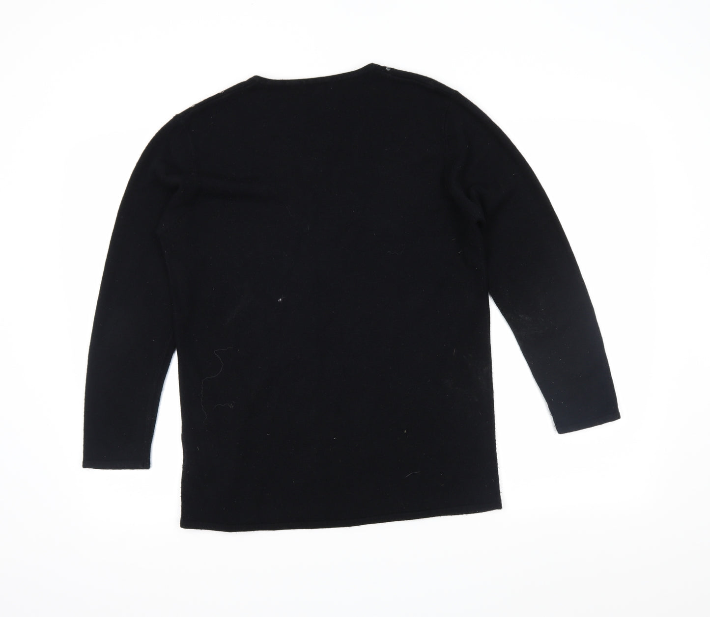 Alibi Womens Black   Tunic Jumper Size 10