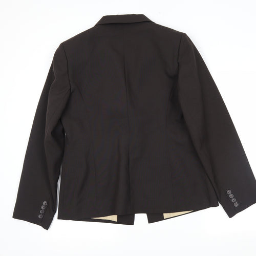 NL Collection Womens Brown   Jacket Blazer Size 16