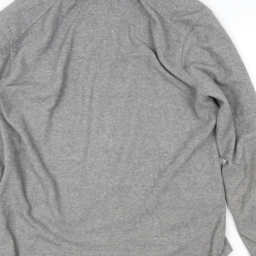 Cedar Wood State Womens Grey   Henley Jumper Size M