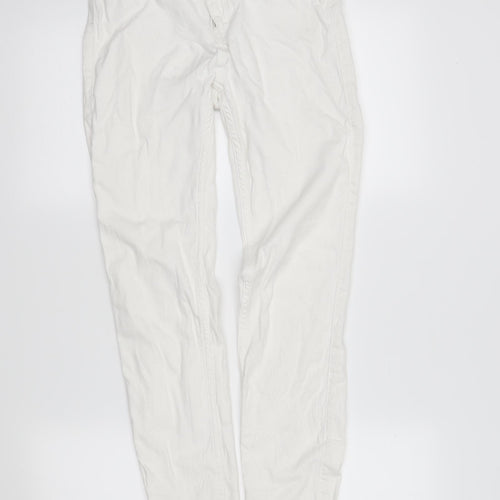 molly  Womens White   Skinny Jeans Size M L20 in