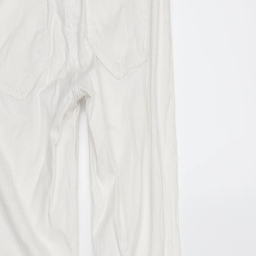 molly  Womens White   Skinny Jeans Size M L20 in