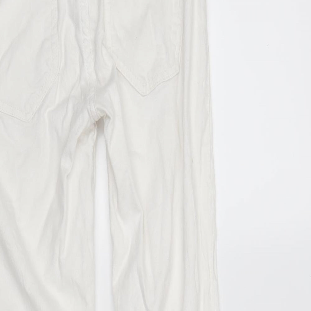 molly  Womens White   Skinny Jeans Size M L20 in