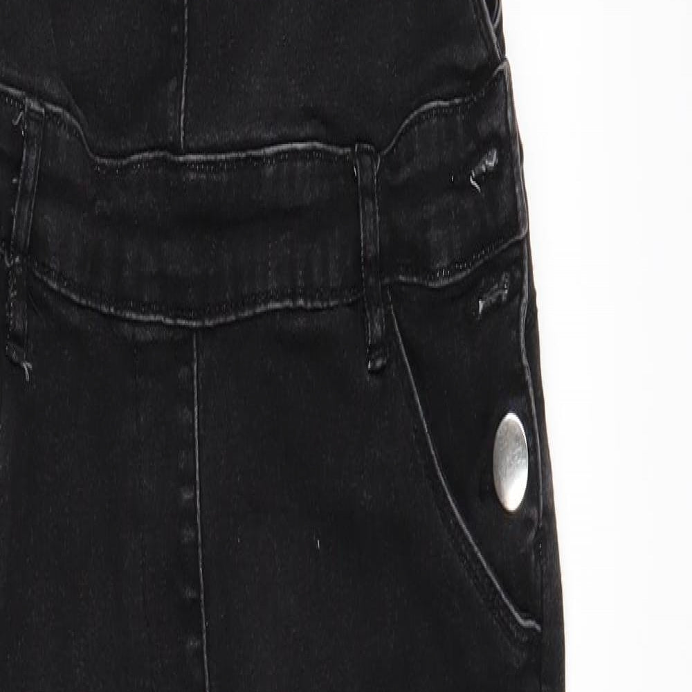 Joe Browns Womens Black   Dungaree One-Piece Size 12 L30 in