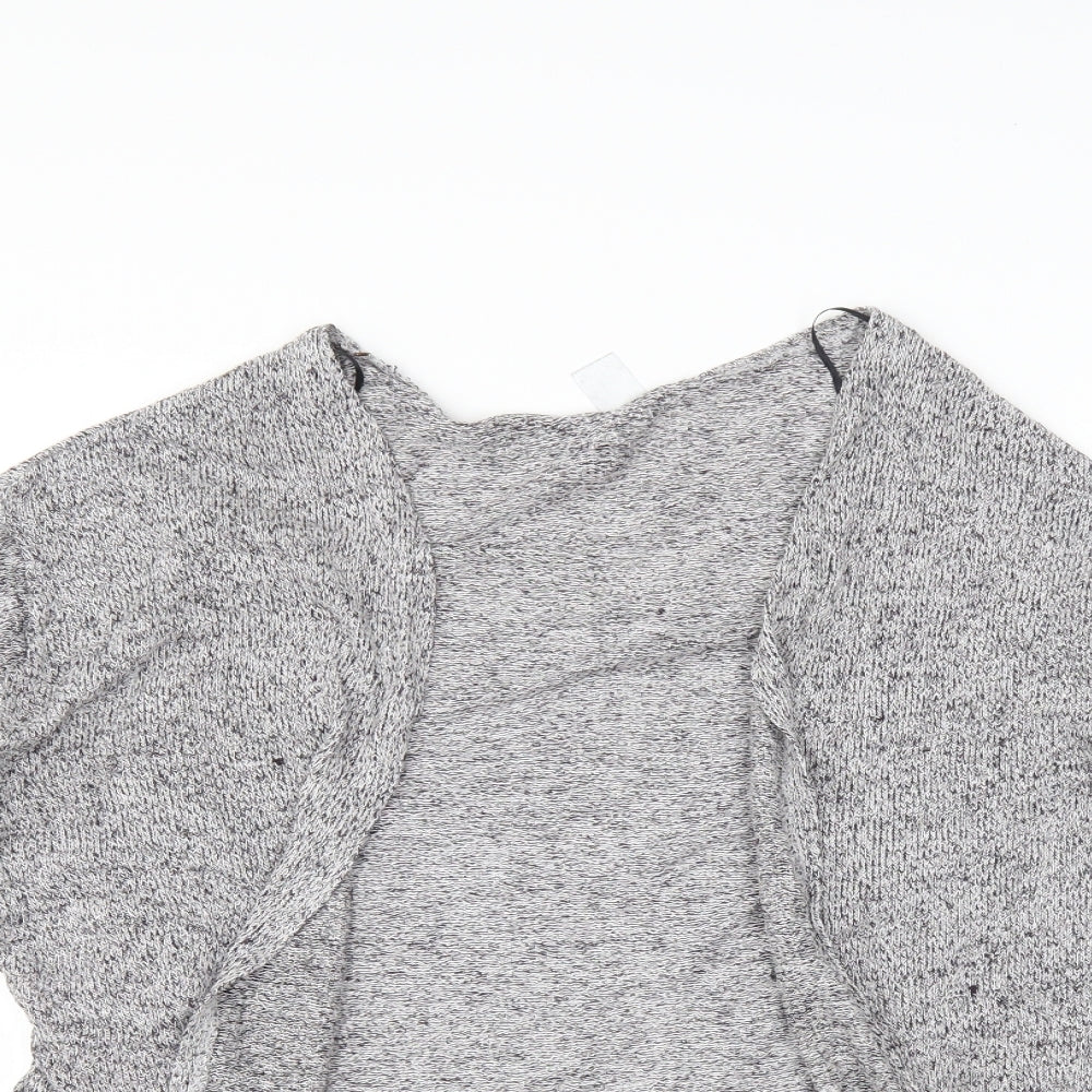 H&M Womens Grey   Cardigan Jumper Size L