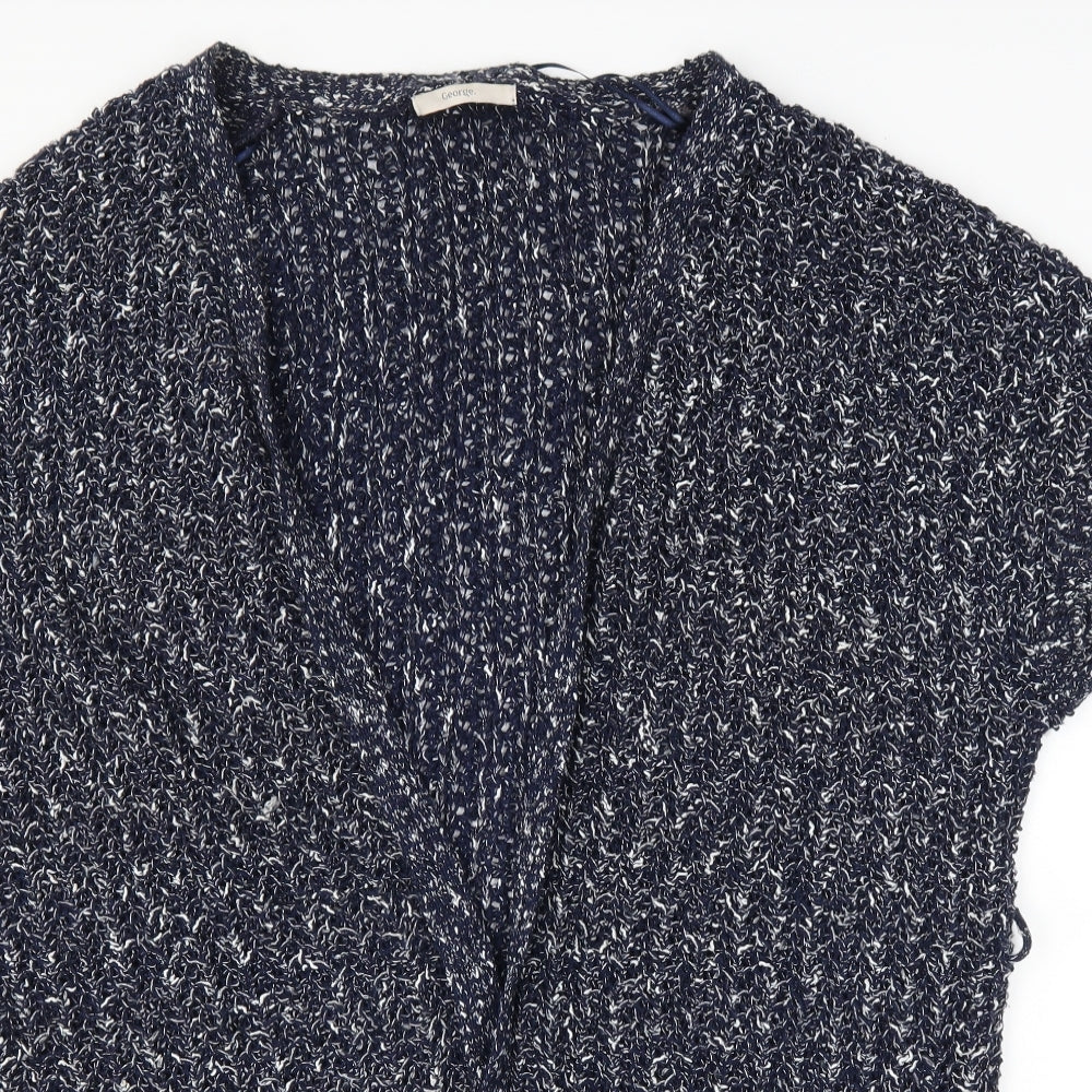 George Womens Blue   Cardigan Jumper Size 16