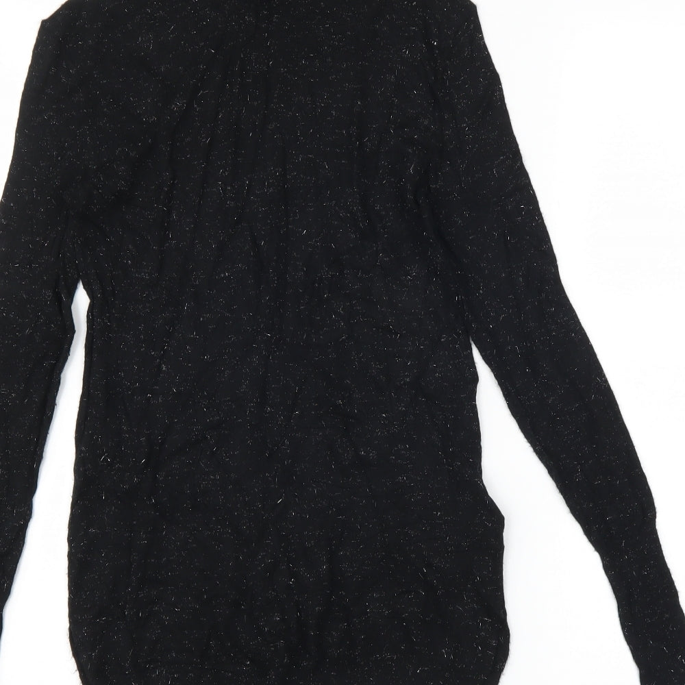 Whistles Womens Black   Pullover Jumper Size 4