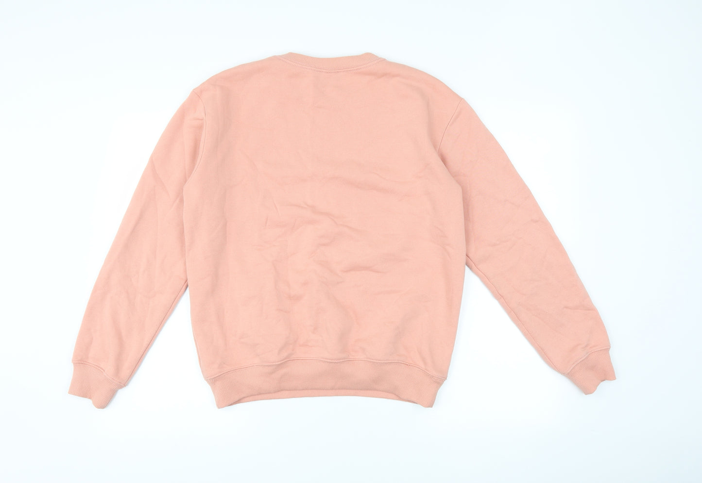H&M Womens Pink   Pullover Sweatshirt Size XS