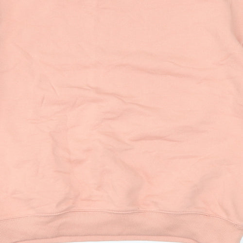 H&M Womens Pink   Pullover Sweatshirt Size XS