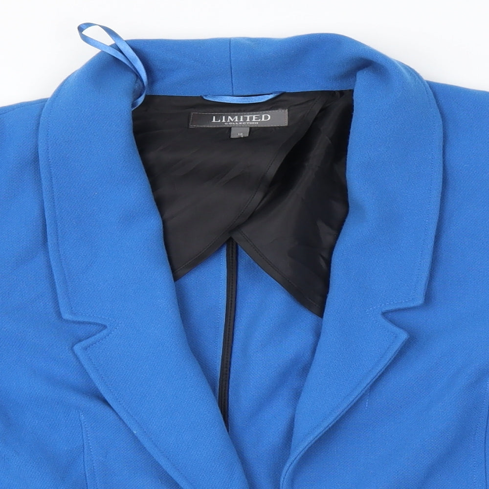 Marks and Spencer Womens Blue   Jacket Blazer Size 16