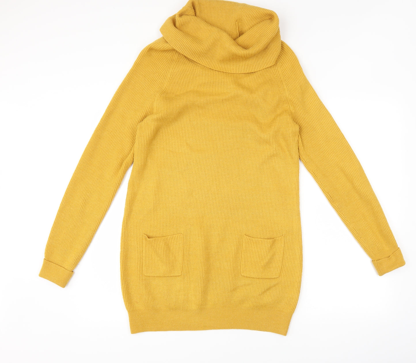 George Womens Yellow   Jumper Dress  Size 12