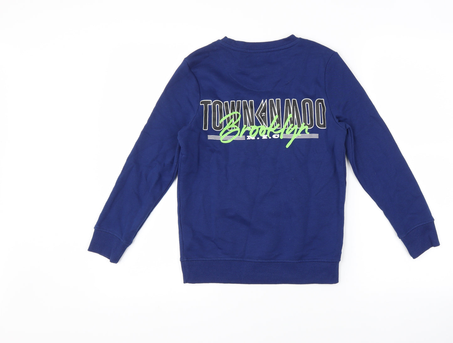 F&F Boys Blue   Pullover Sweatshirt Size 8-9 Years  - Graphic