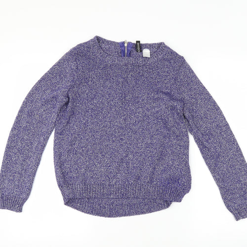 H&M Womens Blue   Pullover Jumper Size 10